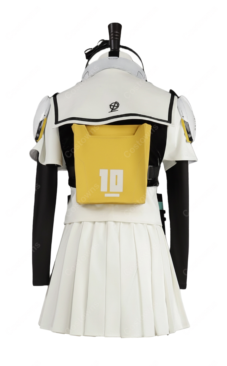 HUNDRED LINE -最終防衛学園- 霧藤希 戦闘服 制服 コスプレ衣装-4