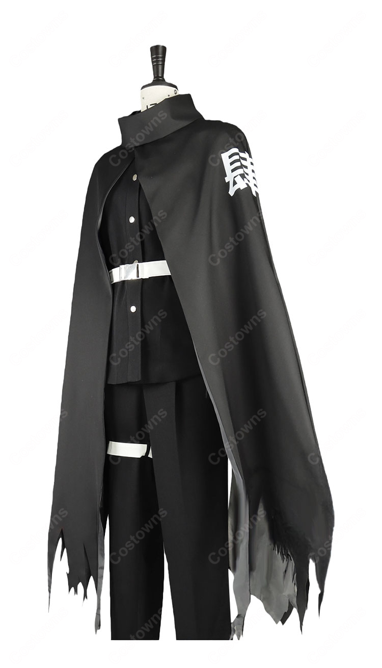 HUNDRED LINE -最終防衛学園- 蒼月衛人 マント コスプレ衣装-2