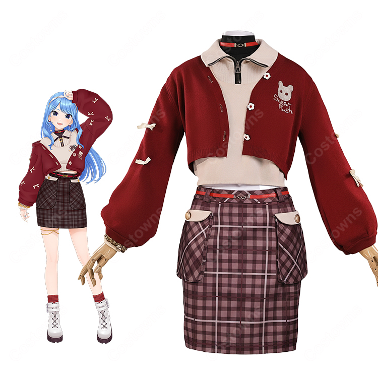 hololive（ホロライブ） 星街すいせい miCometベアブランド衣装 コスプレ衣装-1