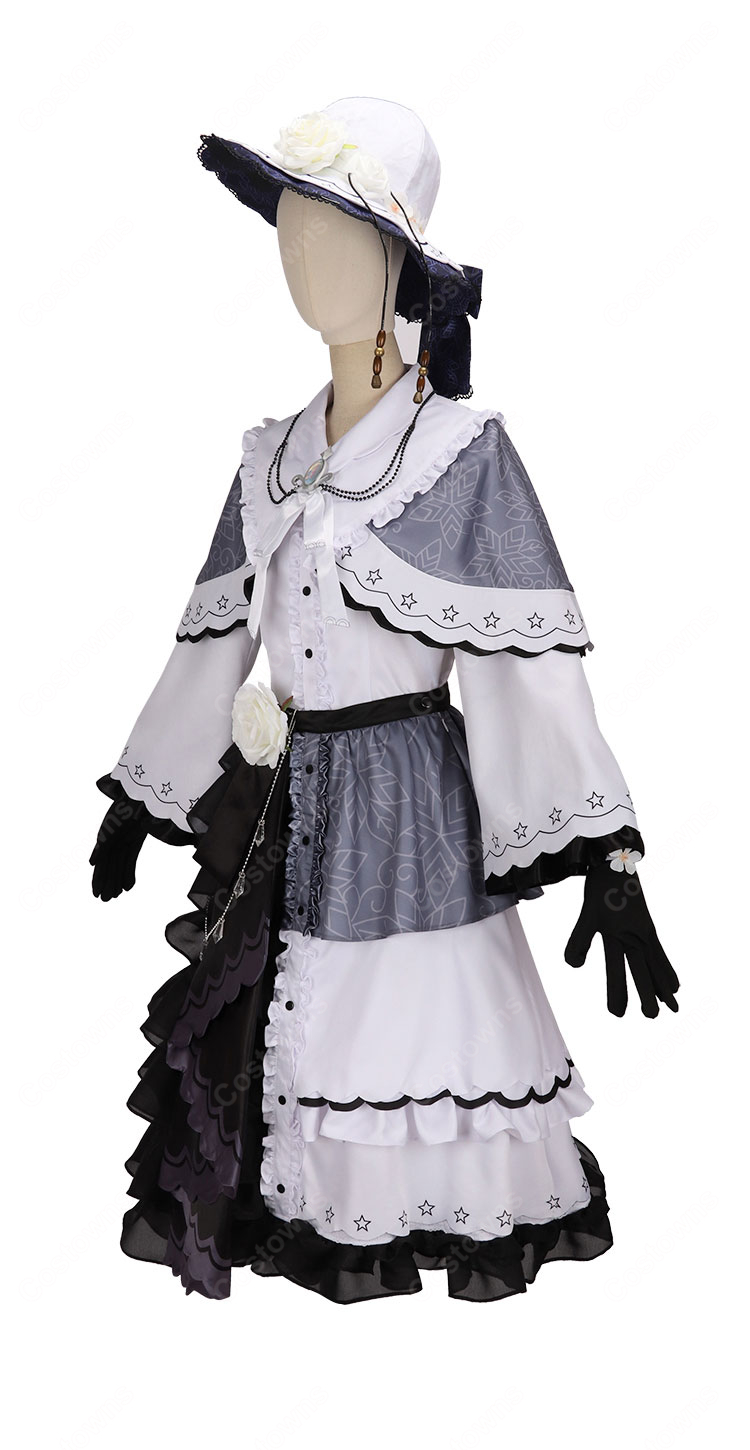 魔法少女ノ魔女裁判 月代ユキ コスプレ衣装-4