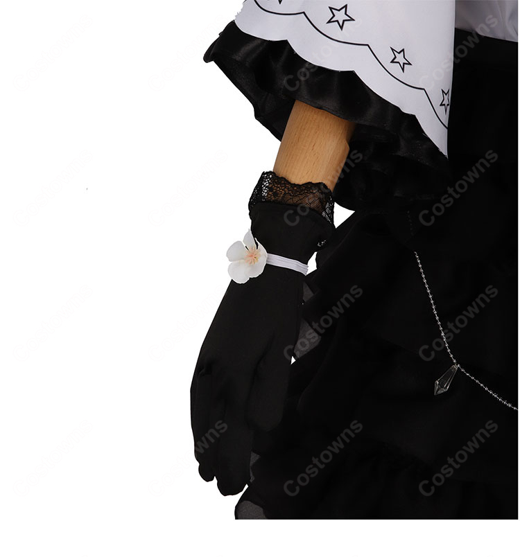 魔法少女ノ魔女裁判 月代ユキ コスプレ衣装-6