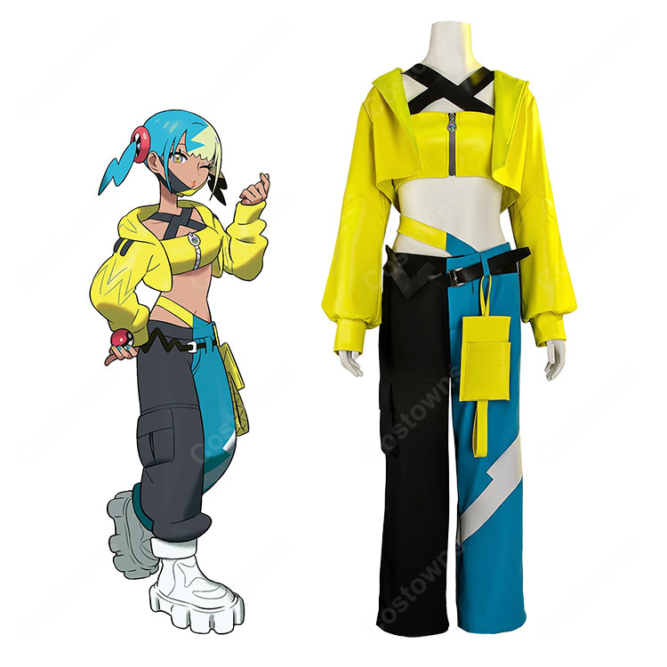 ポケモンレジェンズZ-A カナリィ コスプレ衣装-1