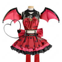 ラブライブ！サンシャイン!! 小悪魔アイドル衣装 高海千歌 桜内梨子 松浦果南 黒澤ダイヤ 渡辺曜 津島善子 国木田花丸 小原鞠莉 黒澤ルビィ コスプレ衣装(202×202)