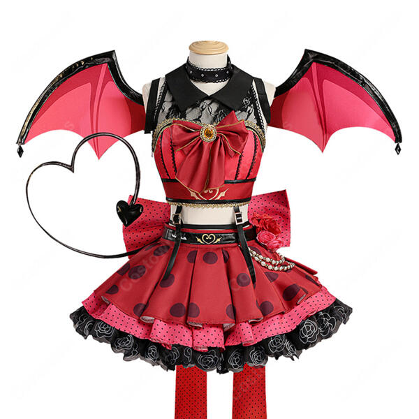 ラブライブ！サンシャイン!! 小悪魔アイドル衣装 高海千歌 桜内梨子 松浦果南 黒澤ダイヤ 渡辺曜 津島善子 国木田花丸 小原鞠莉 黒澤ルビィ コスプレ衣装元の画像