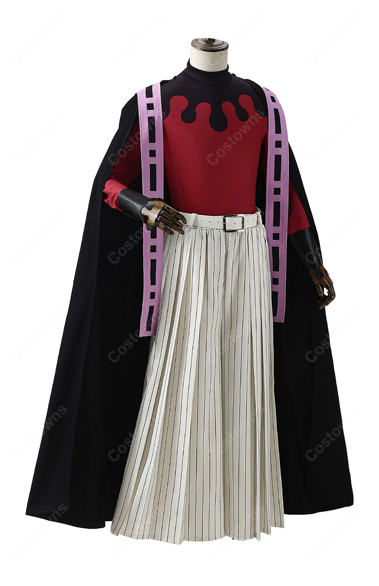 鬼滅の刃 童磨 コスプレ衣装 刺繍 帽子-3