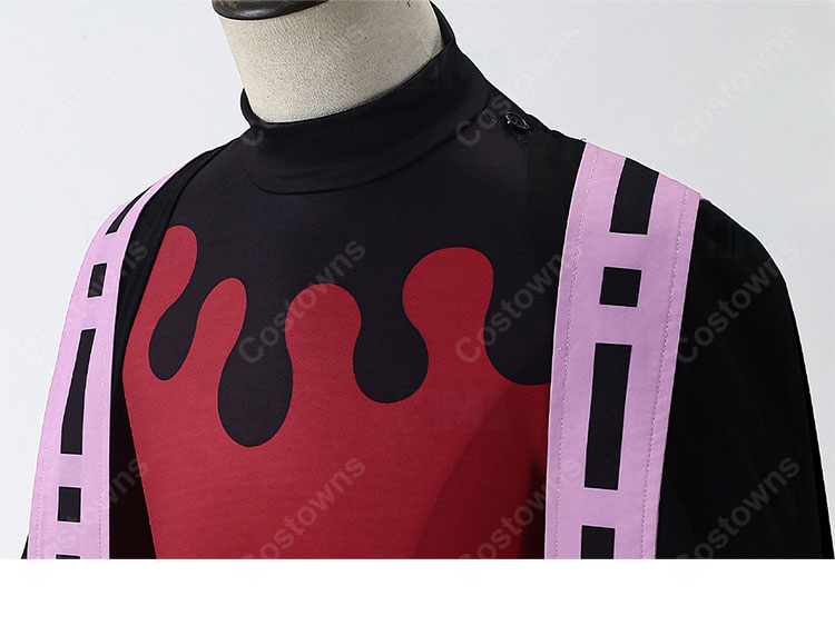 鬼滅の刃 童磨 コスプレ衣装 刺繍 帽子-6