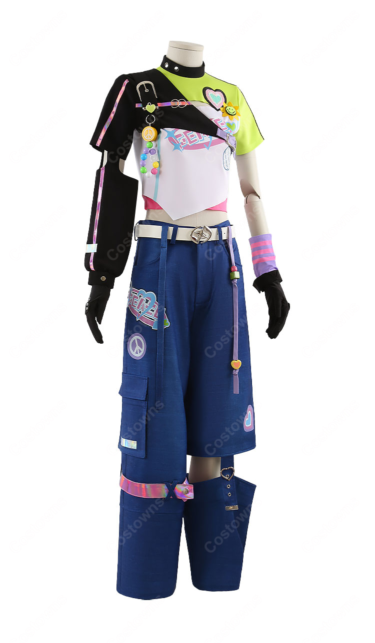 あんさんぶるスターズ！！ らびゅ&ピース伝説衣装 日々樹渉 椎名ニキ 仁兎なずな 紫之創 三毛縞斑 ユメ(花群冬芽) コスプレ衣装-3