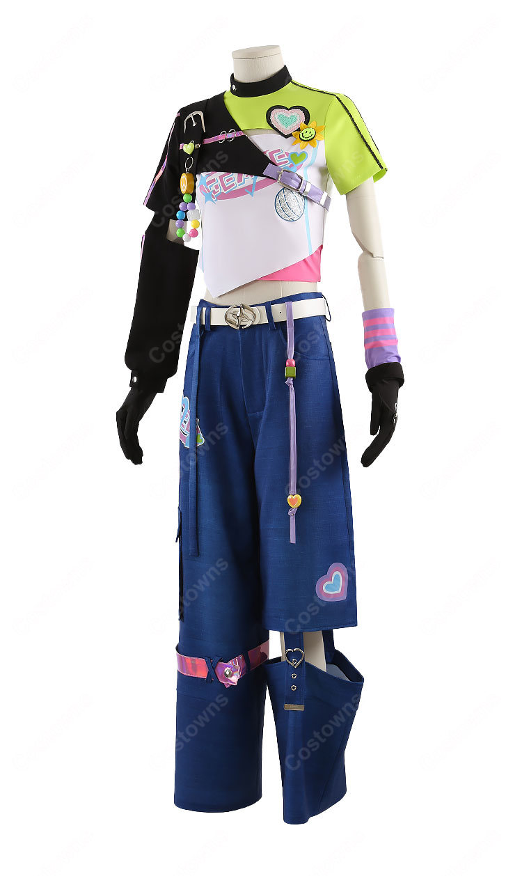 あんさんぶるスターズ！！ らびゅ&ピース伝説衣装 日々樹渉 椎名ニキ 仁兎なずな 紫之創 三毛縞斑 ユメ(花群冬芽) コスプレ衣装-4