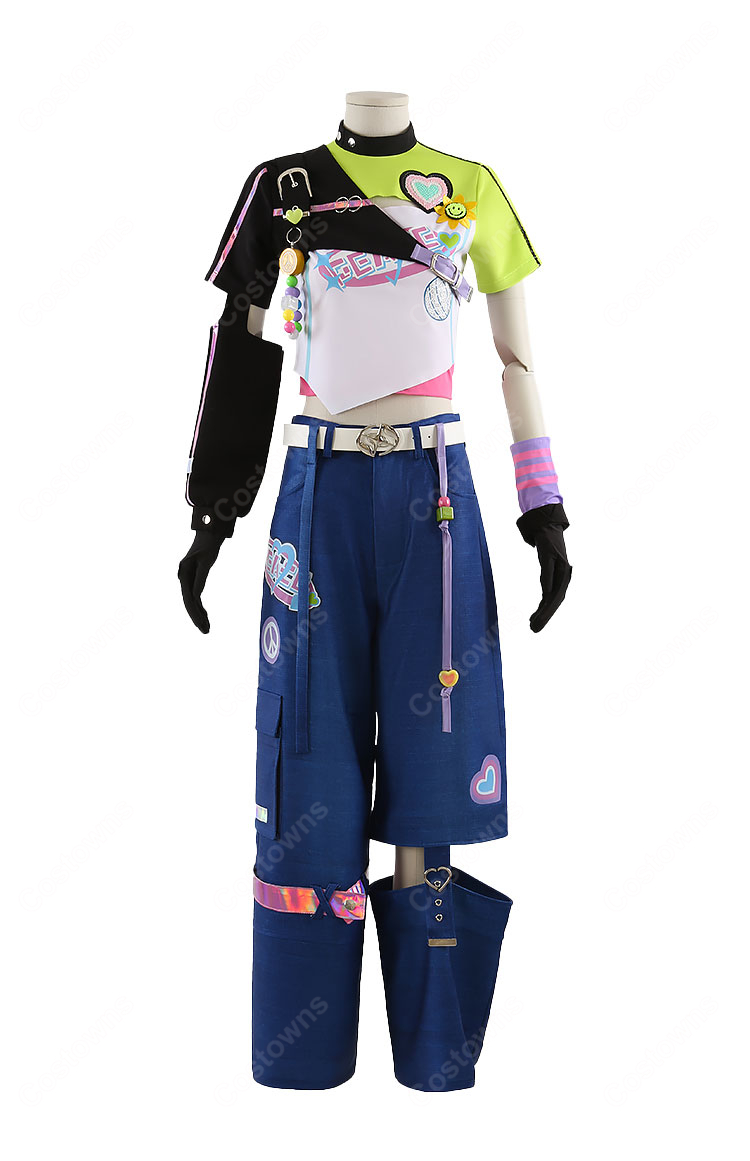 あんさんぶるスターズ！！ らびゅ&ピース伝説衣装 日々樹渉 椎名ニキ 仁兎なずな 紫之創 三毛縞斑 ユメ(花群冬芽) コスプレ衣装-2