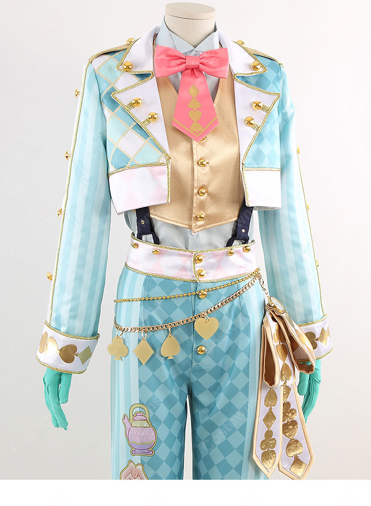 ディズニー ツイステッドワンダーランド 薔薇の王国のホワイトラビット・フェス ラビット・ウェア フロイド・リーチ コスプレ衣装-5