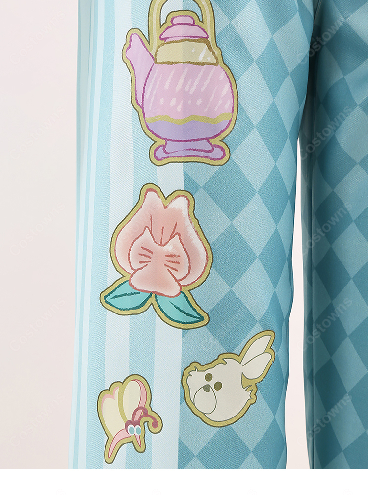 ディズニー ツイステッドワンダーランド 薔薇の王国のホワイトラビット・フェス ラビット・ウェア フロイド・リーチ コスプレ衣装-6