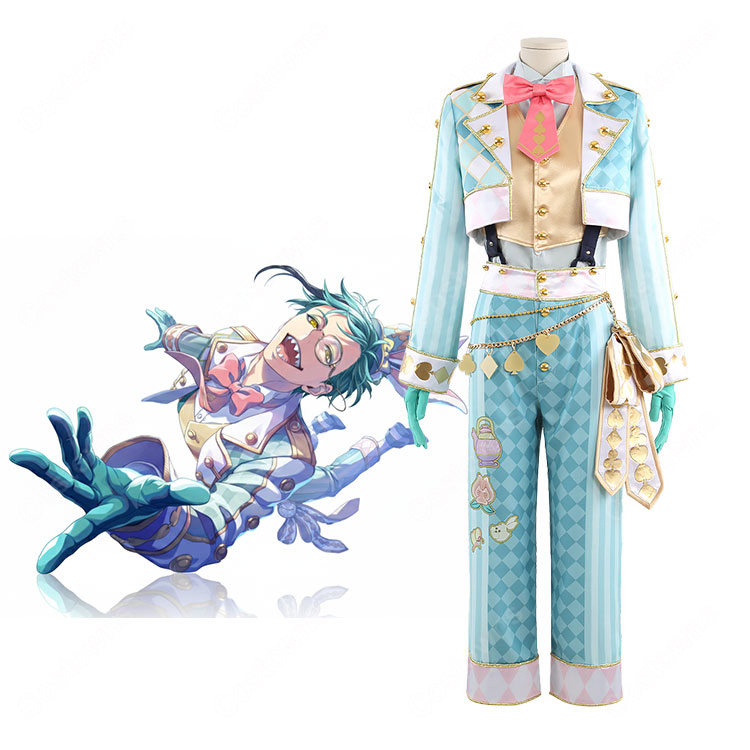 ディズニー ツイステッドワンダーランド 薔薇の王国のホワイトラビット・フェス ラビット・ウェア フロイド・リーチ コスプレ衣装-1