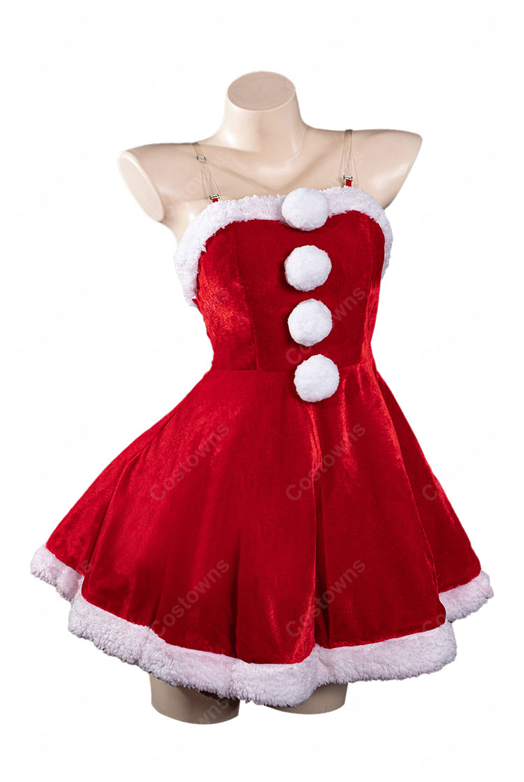 中二病でも恋がしたい! 小鳥遊六花 クリスマス コスプレ衣装-3