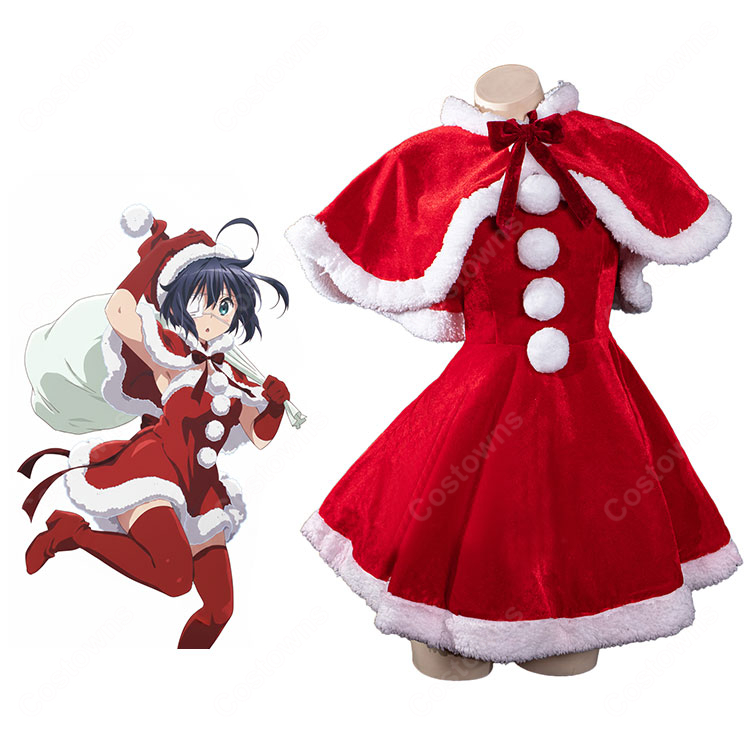 中二病でも恋がしたい! 小鳥遊六花 クリスマス コスプレ衣装-1