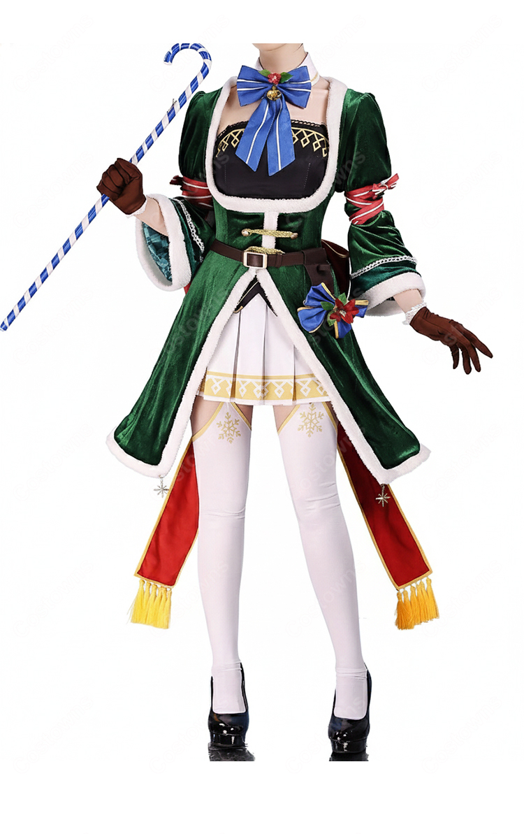 Re:ゼロから始める異世界生活 レム クリスマス記念 コスプレ衣装-3