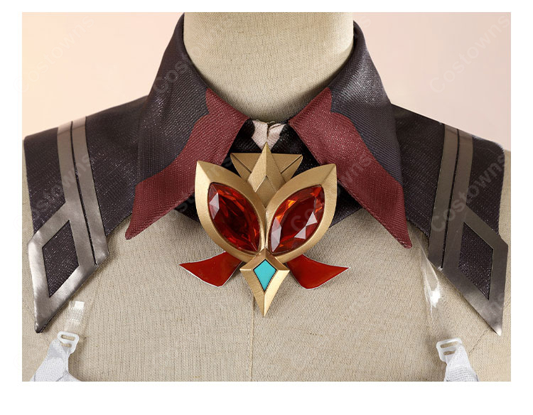 原神 アリス コスプレ衣装-5