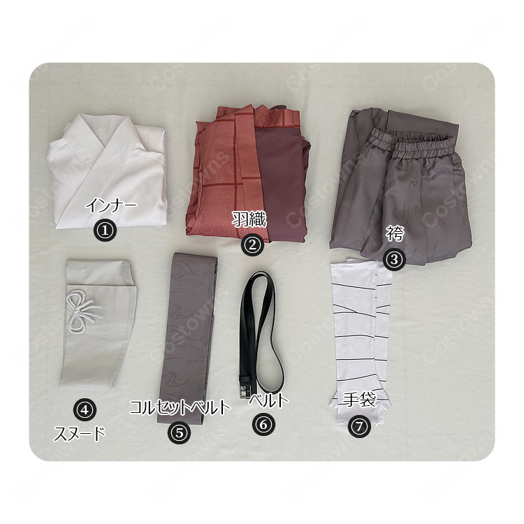 二十世紀電氣目録 坂本喜八 コスプレ衣装 和服 主人公 男性用