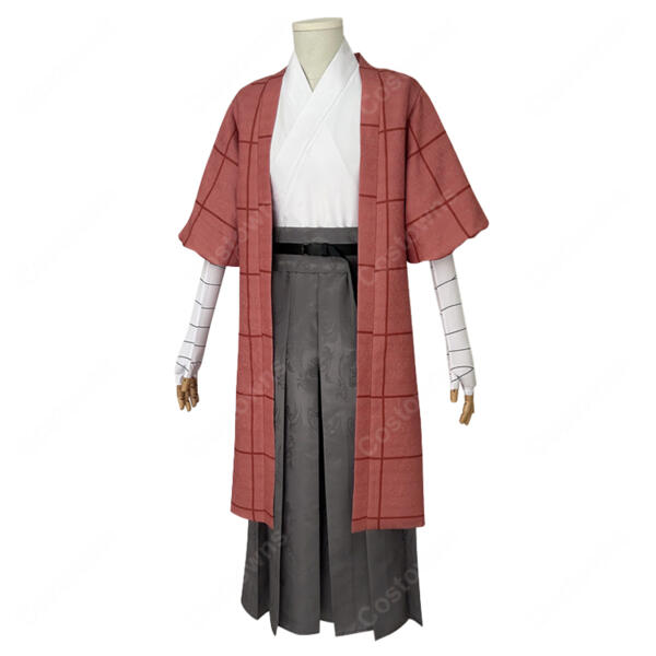 二十世紀電氣目録 坂本喜八 コスプレ衣装 7点セット(羽織、インナー、袴、スヌード、コルセットベルト、ベルト、手袋)元の画像