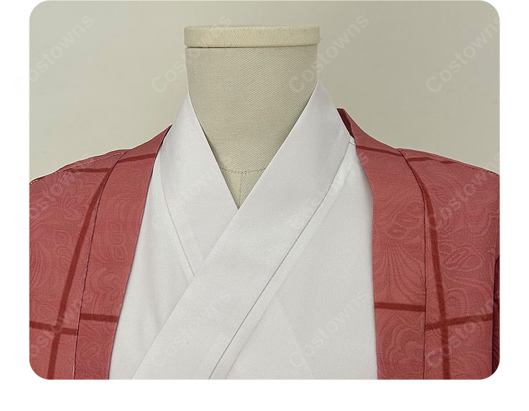 二十世紀電氣目録 坂本喜八 コスプレ衣装 7点セット(羽織、インナー、袴、スヌード、コルセットベルト、ベルト、手袋)-5