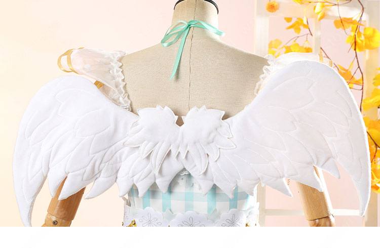 ラブライブ！ School idol project 小泉花陽 一歩きりで終わらせないように フルールレーヴ コスプレ衣装-11