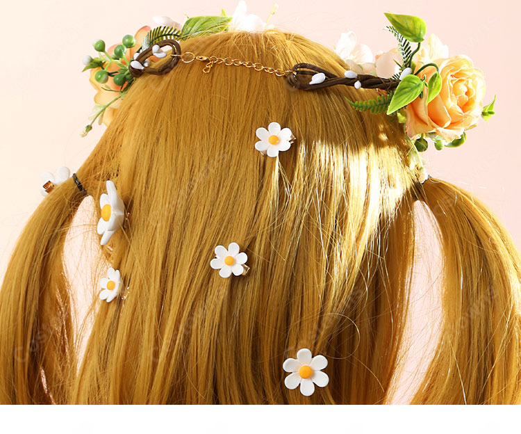 ラブライブ！ School idol project 小泉花陽 一歩きりで終わらせないように フルールレーヴ コスプレ衣装-13