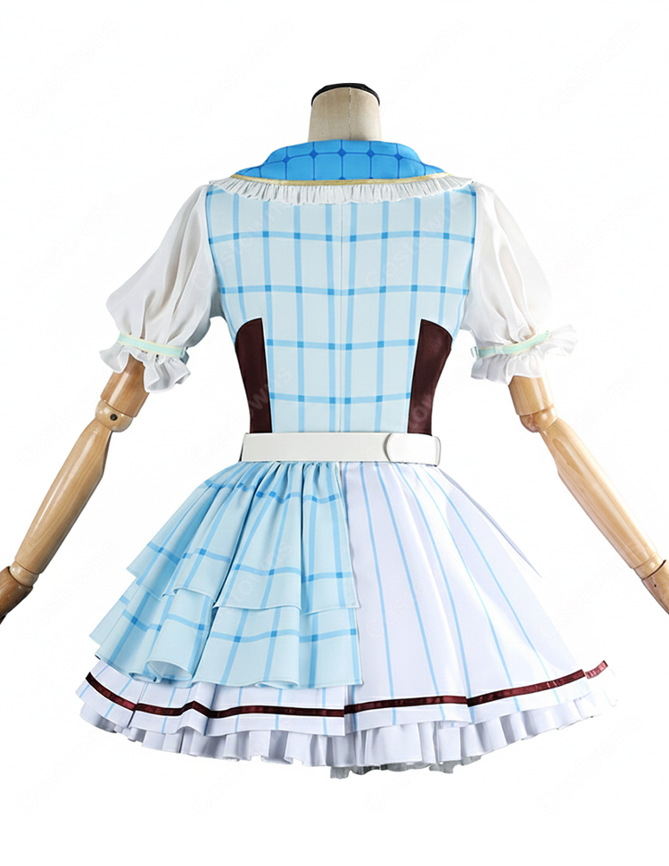 ラブライブ！シリーズ15周年 Aqours 全員 記念衣装 高海千歌  黒澤ダイヤ  渡辺曜 国木田花丸 黒澤ルビィ 津島善子 松浦果南 小原鞠莉 コスプレ衣装-5