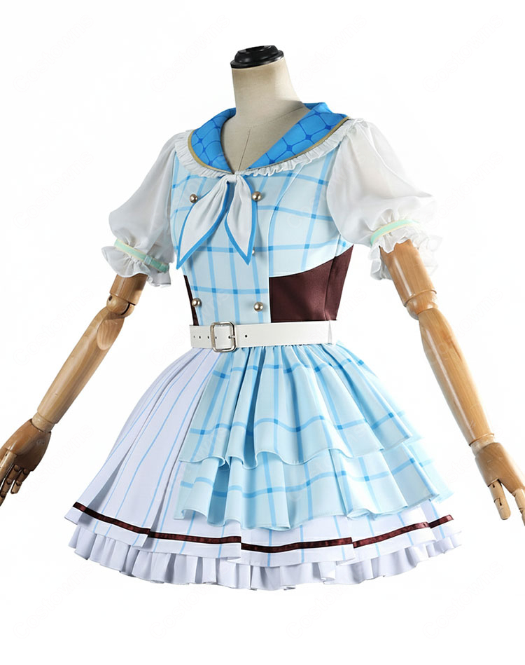 ラブライブ！シリーズ15周年 Aqours 全員 記念衣装 高海千歌  黒澤ダイヤ  渡辺曜 国木田花丸 黒澤ルビィ 津島善子 松浦果南 小原鞠莉 コスプレ衣装-3