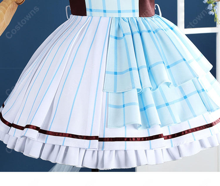 ラブライブ！シリーズ15周年 Aqours 全員 記念衣装 高海千歌  黒澤ダイヤ  渡辺曜 国木田花丸 黒澤ルビィ 津島善子 松浦果南 小原鞠莉 コスプレ衣装-11