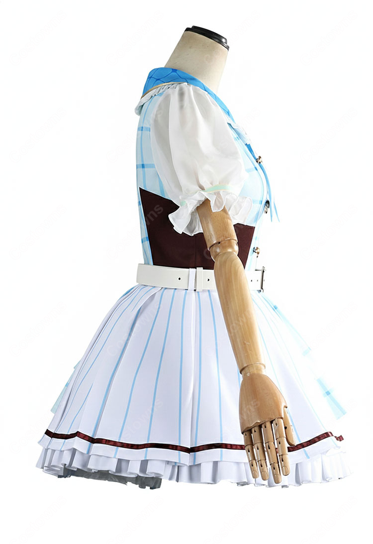 ラブライブ！シリーズ15周年 Aqours 全員 記念衣装 高海千歌  黒澤ダイヤ  渡辺曜 国木田花丸 黒澤ルビィ 津島善子 松浦果南 小原鞠莉 コスプレ衣装-4