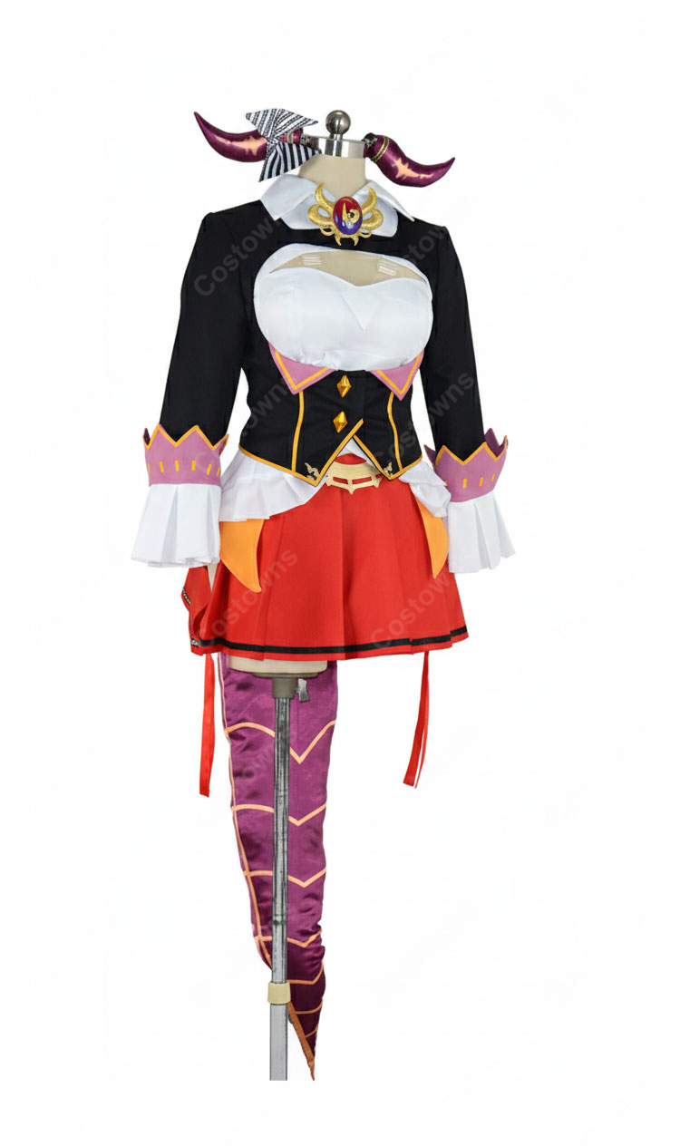 hololive ホロライブ 卒業生 桐生ココ 四代目会長 コスプレ衣装-2