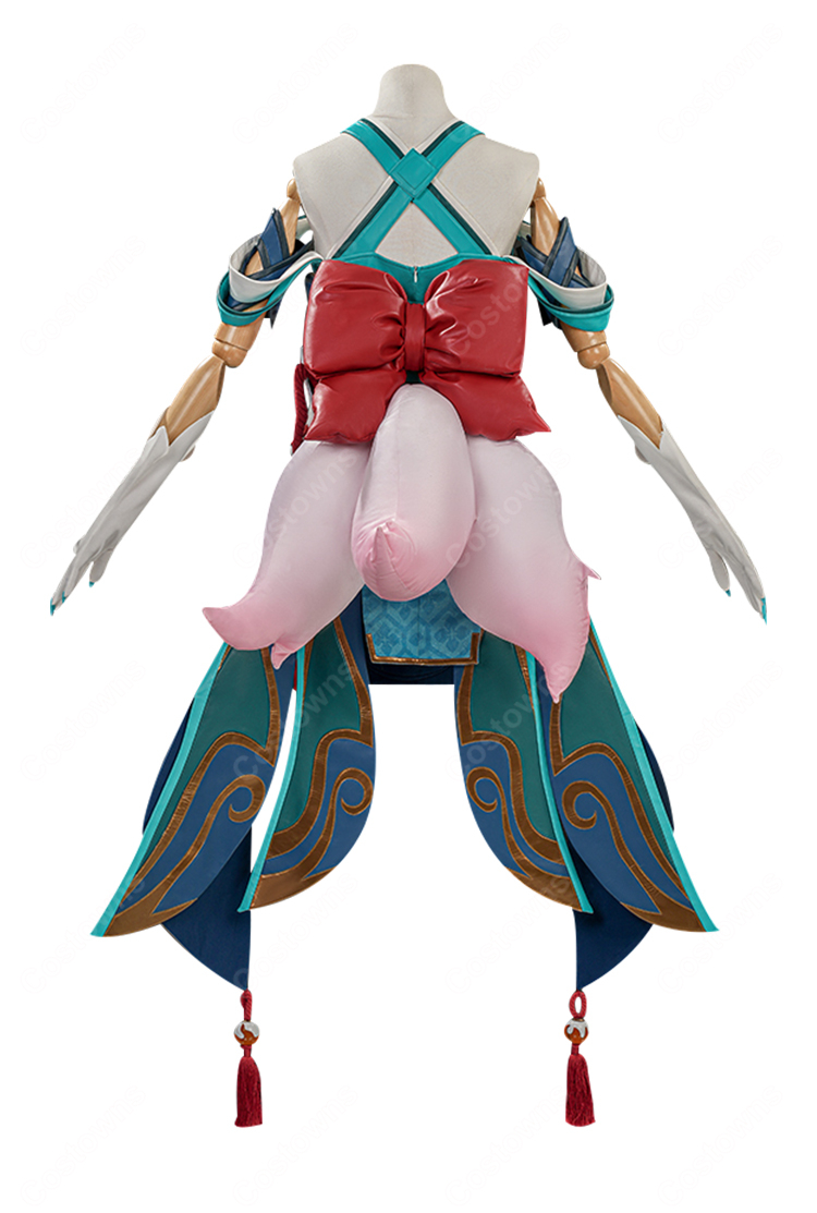 オーバーウォッチ 2 妖怪シリーズ キリコ イナリノカミ コスプレ衣装-4