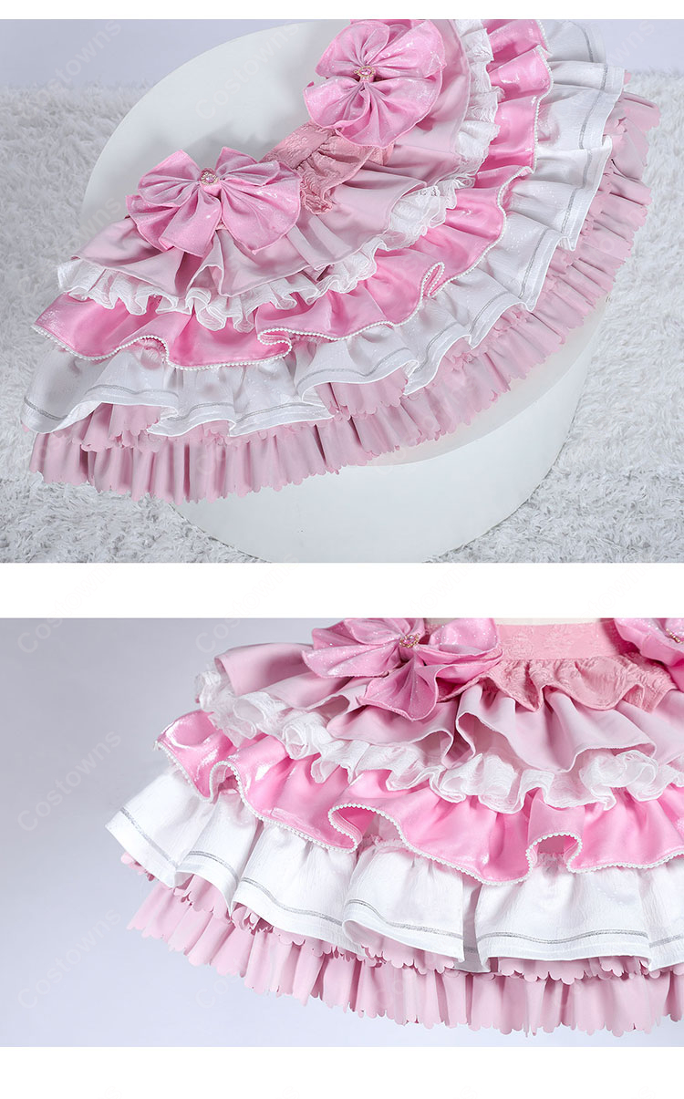 魔法少女まどか☆マギカ 鹿目まどか コスプレ衣装 アイドル衣装 ステージ衣装-7