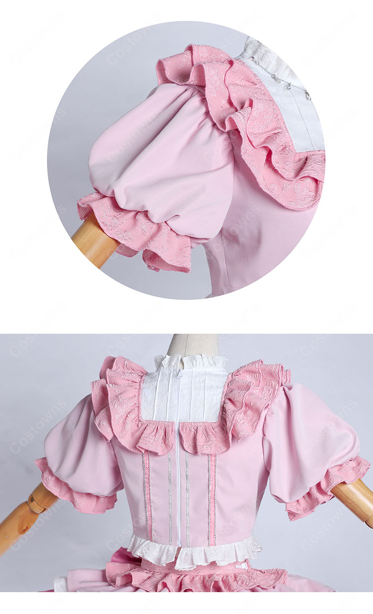 魔法少女まどか☆マギカ 鹿目まどか コスプレ衣装 アイドル衣装 ステージ衣装-6