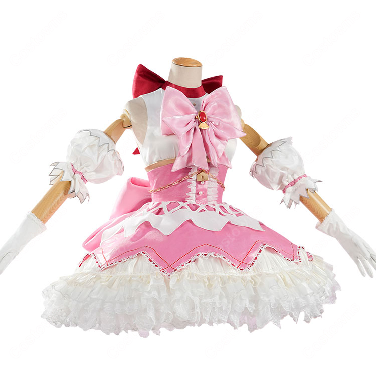 劇場版 魔法少女まどか☆マギカ 〈ワルプルギスの廻天〉 鹿目まどか コスプレ衣装-2