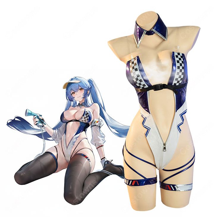 アズールレーン エセックス スタートライン・スプラッシュ コスプレ衣装-1