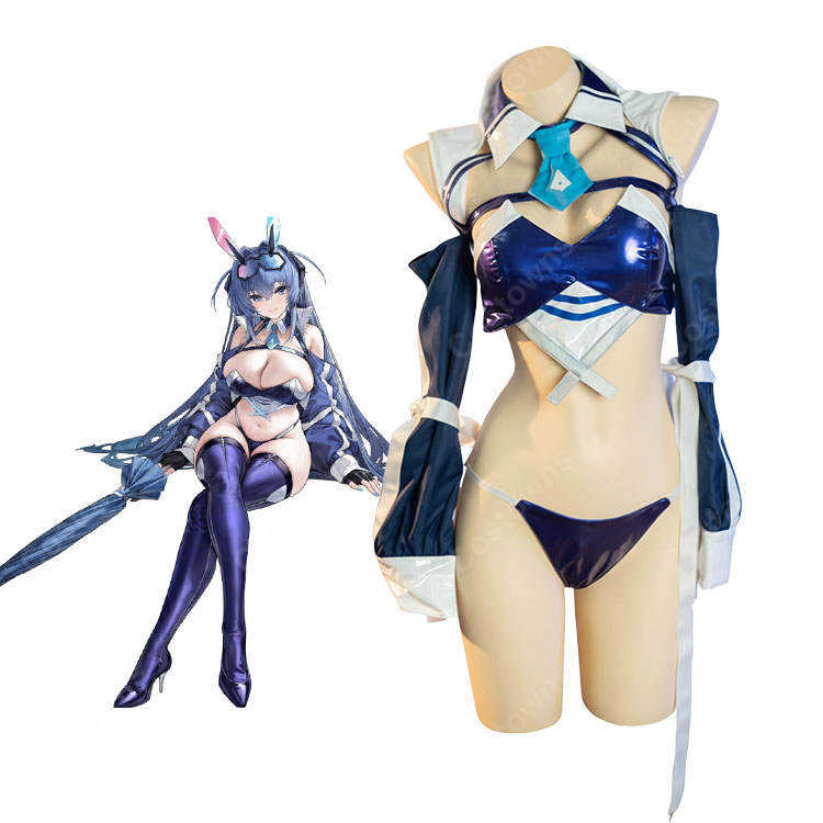 アズールレーン ニュージャージー ブラック・プレリュード コスプレ衣装-1