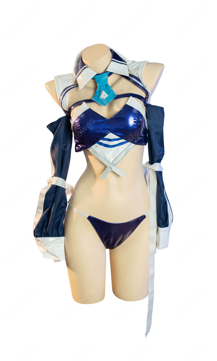 アズールレーン ニュージャージー ブラック・プレリュード コスプレ衣装-2