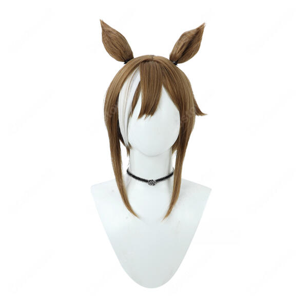 ウマ娘 プリティーダービー シュヴァルグラン コスプレウィッグ 耳・尾付き元の画像