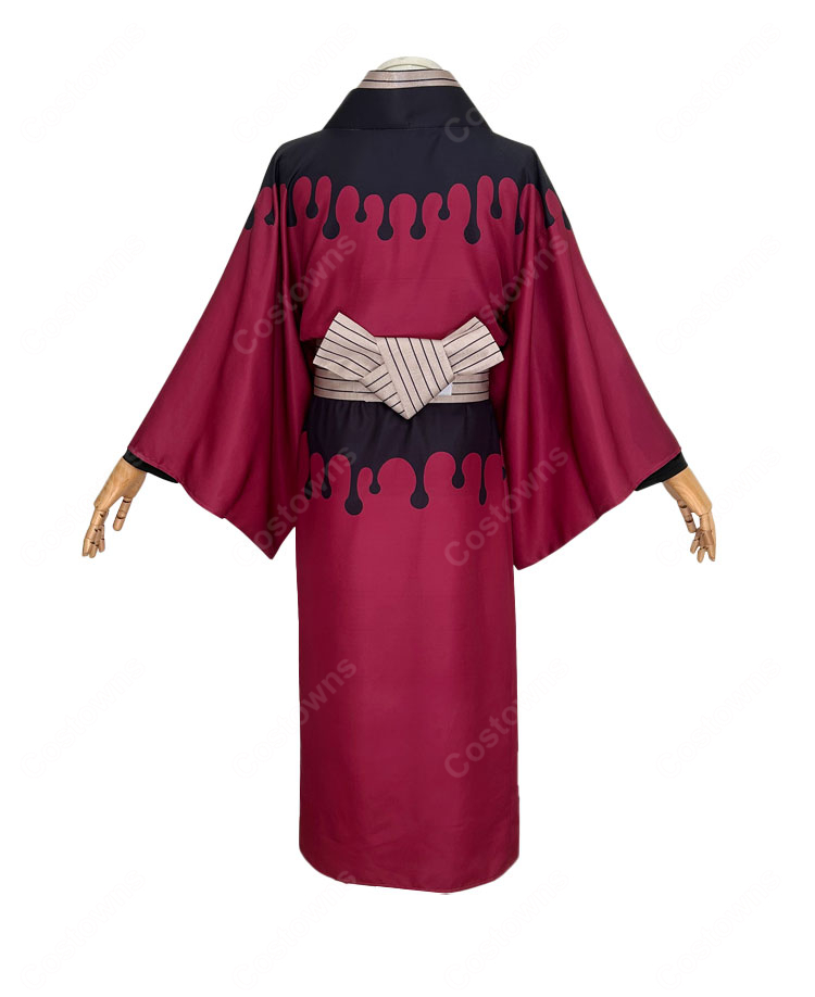 鬼滅の刃 上陸童磨 着物 コスプレ衣装-3