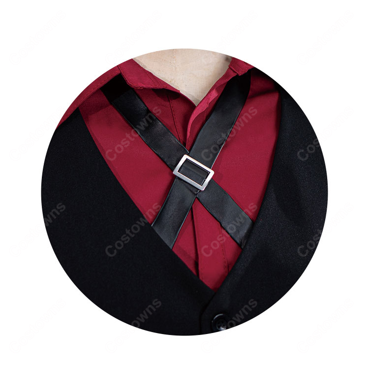 文豪ストレイドッグス if 中原中也 コスプレ衣装-3