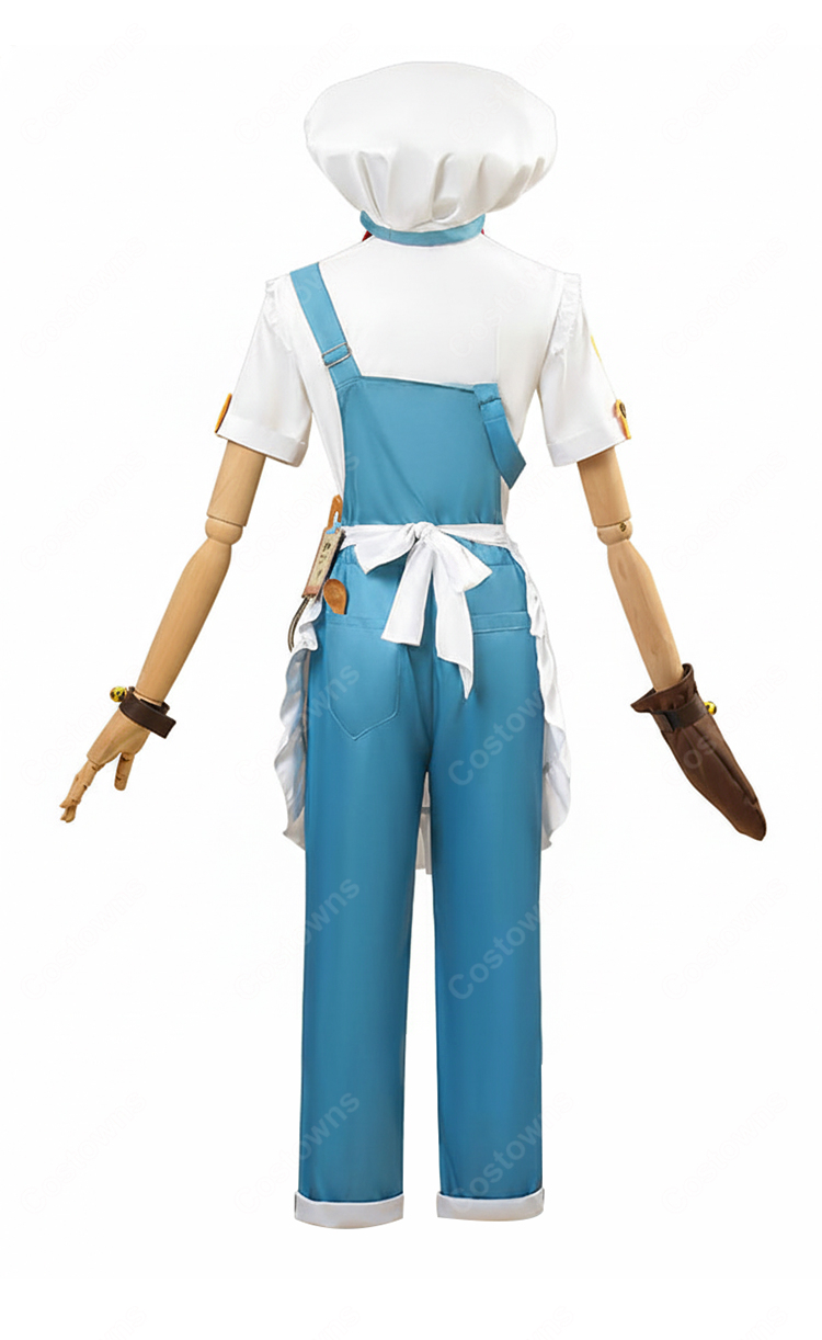 IdentityV 第五人格 台所の不思議な旅 ガードNo.26(ボンボン) 秘密のコック コスプレ衣装-4