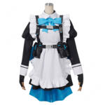 ブルーアーカイブ 飛鳥馬トキ コスプレ衣装 ショート丈 メイド服