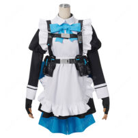 ブルーアーカイブ 飛鳥馬トキ コスプレ衣装 ショート丈 メイド服(コスプレ)