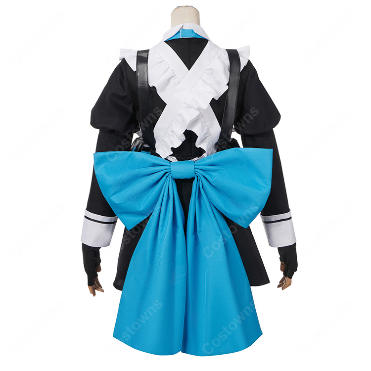 ブルーアーカイブ 飛鳥馬トキ ショート丈 メイド服 コスプレ衣装