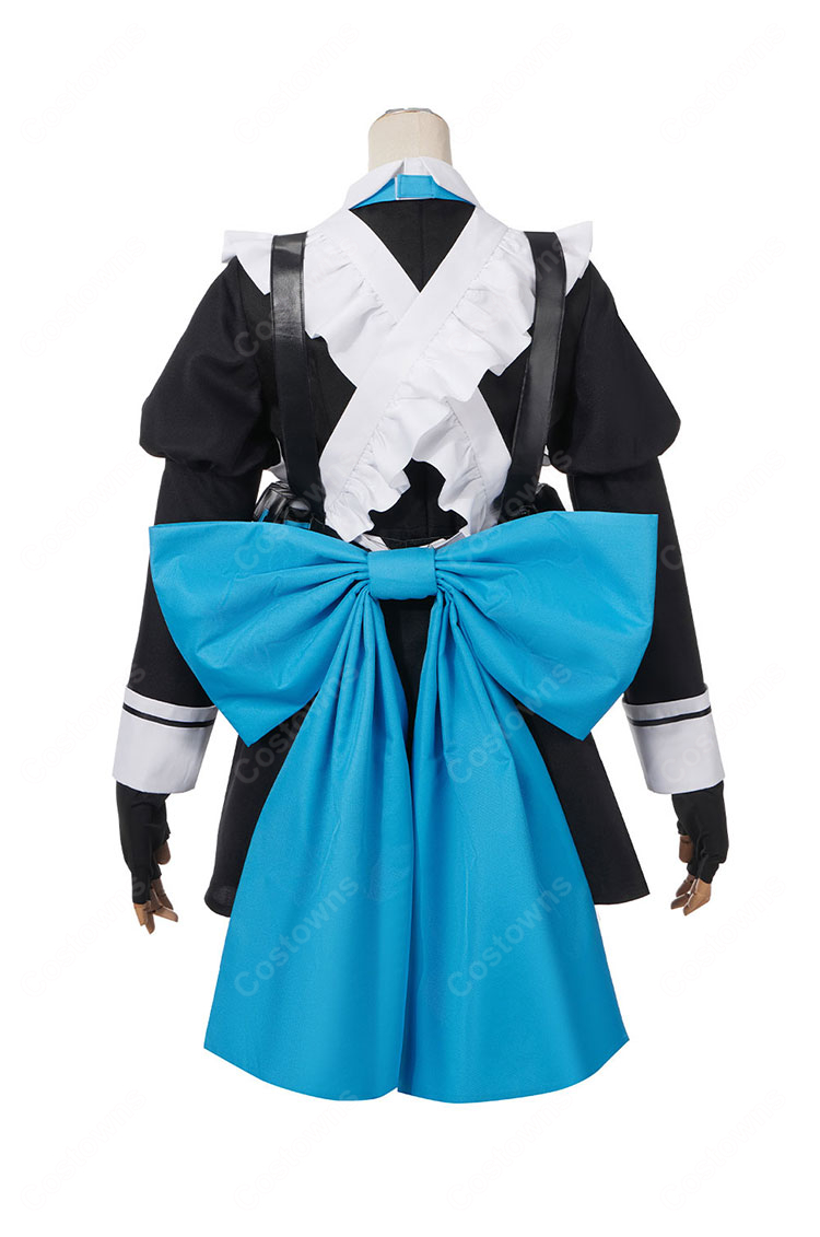 ブルーアーカイブ 飛鳥馬トキ メイド服 コスプレ衣装-3