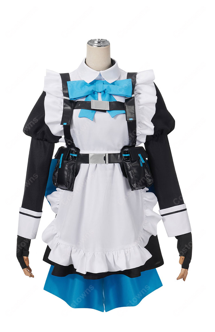 ブルーアーカイブ 飛鳥馬トキ メイド服 コスプレ衣装-2