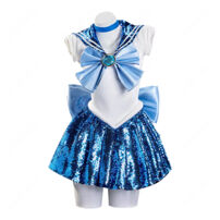 美少女戦士セーラームーン 水野亜美 コスプレ衣装 セーラーマーキュリー セーラー服(美少女戦士セーラームーン コスプレ衣装)