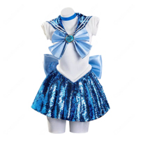 美少女戦士セーラームーン 水野亜美 コスプレ衣装 セーラーマーキュリー セーラー服(202×202)