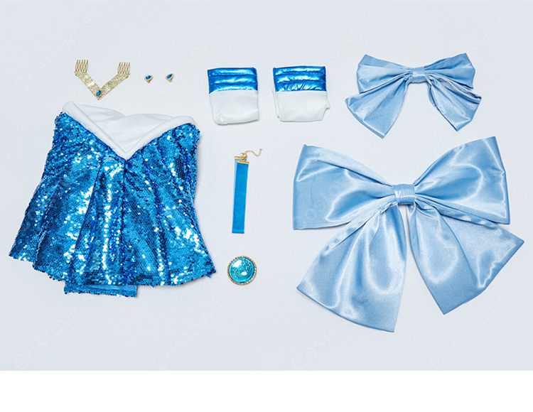 美少女戦士セーラームーン 水野亜美 コスプレ衣装  セーラーマーキュリー  セーラー服-9