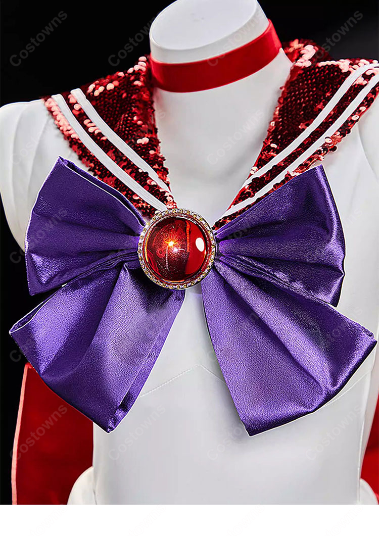 美少女戦士セーラームーン 火野レイ コスプレ衣装 セーラーマーズ 戦闘用セーラー服-5